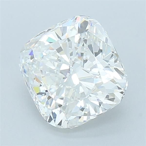 3.01ct E VS1 Rare Carat Ideal Cut Cushion Lab Grown Diamond