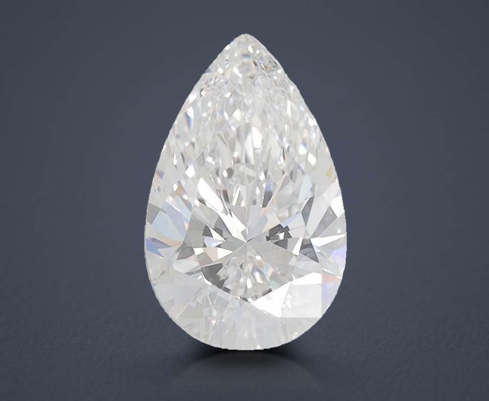 1.52 Carat Pear Lab Diamond