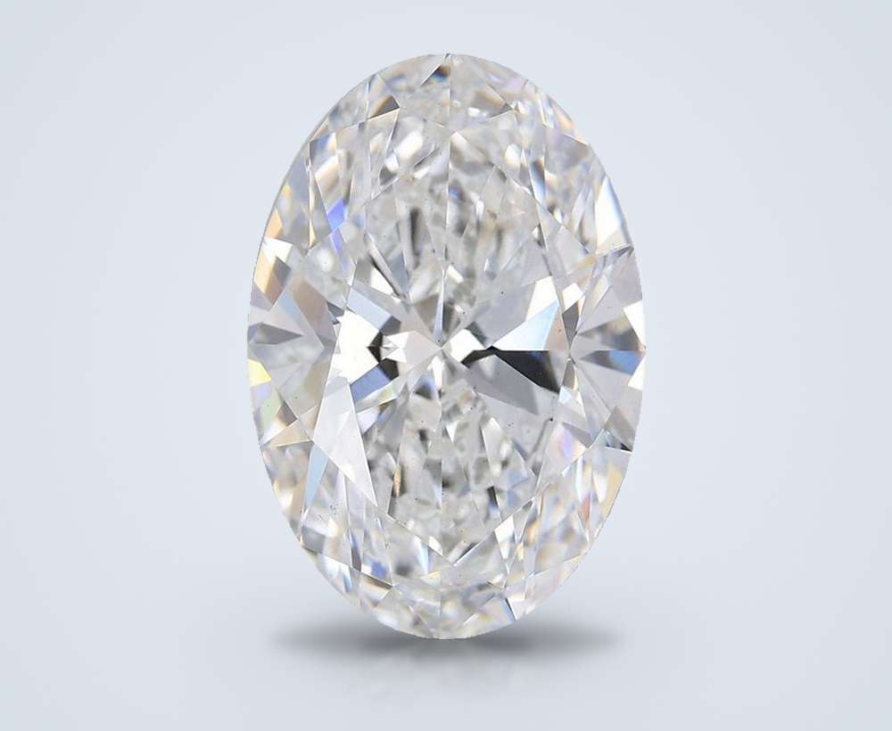 5.40 Carat Oval Lab Diamond
