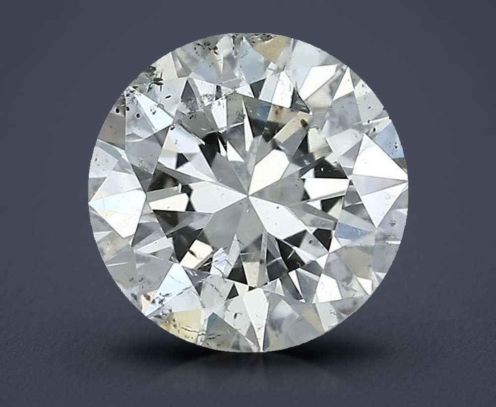 0.70 Carat Round Natural Diamond
