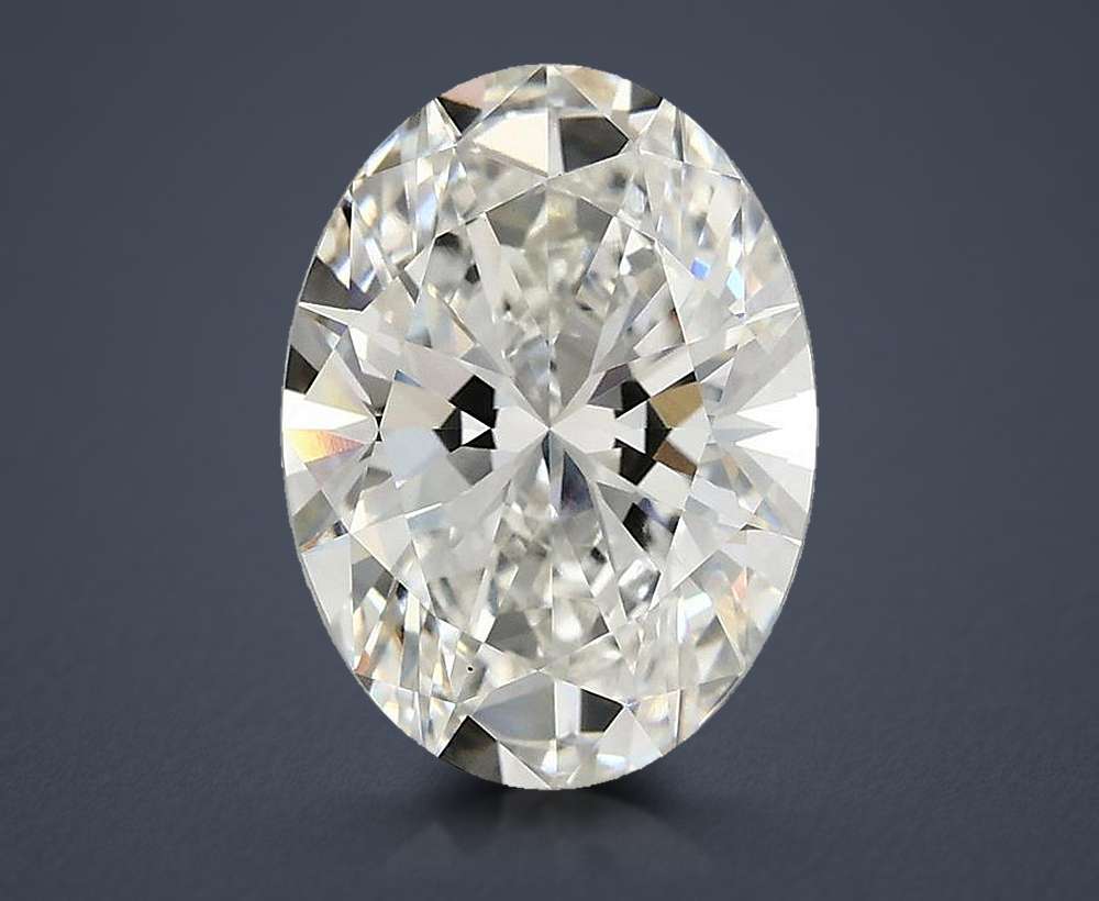 2.90 Carat Oval Lab Diamond
