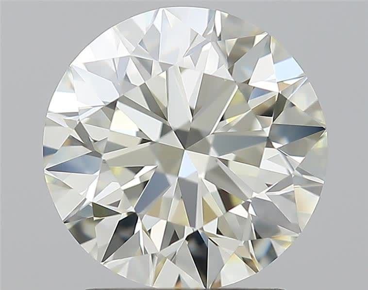 2.26ct K IF Excellent Cut Round Diamond