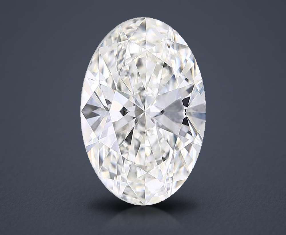 6.31 Carat Oval Lab Diamond