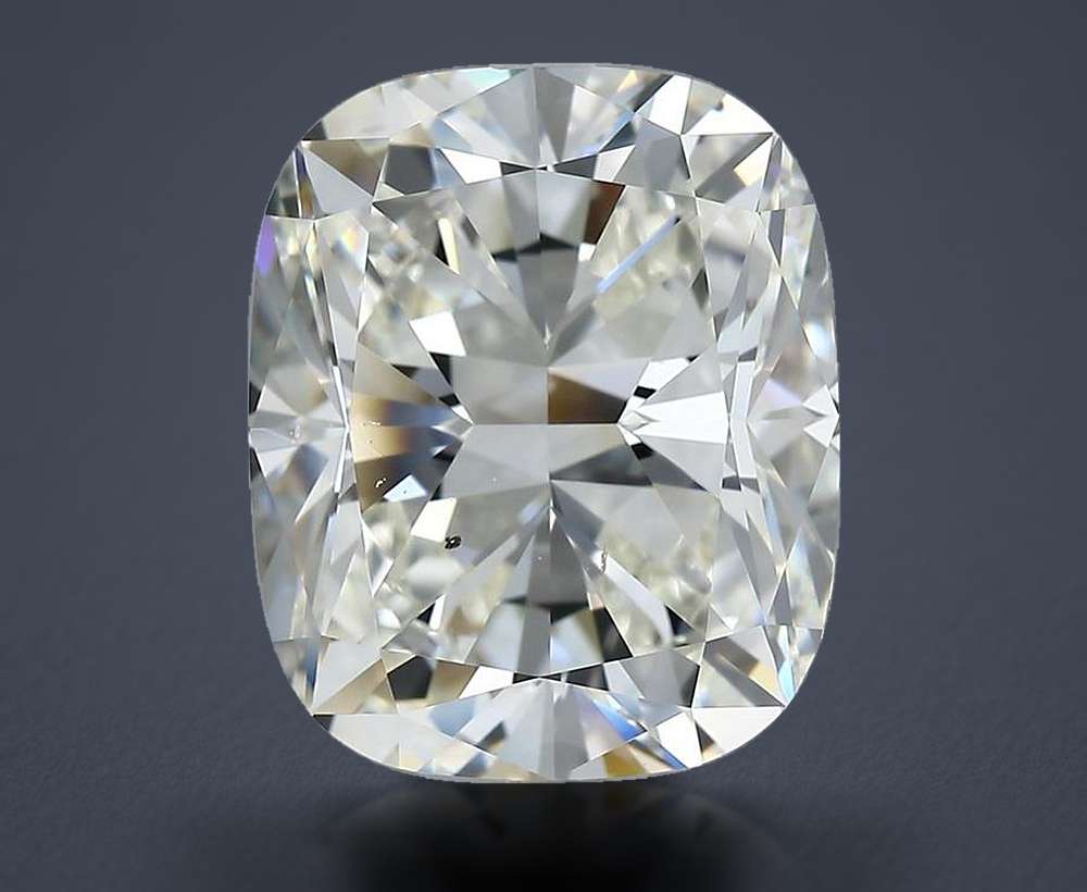 6.25 Carat Cushion Natural Diamond