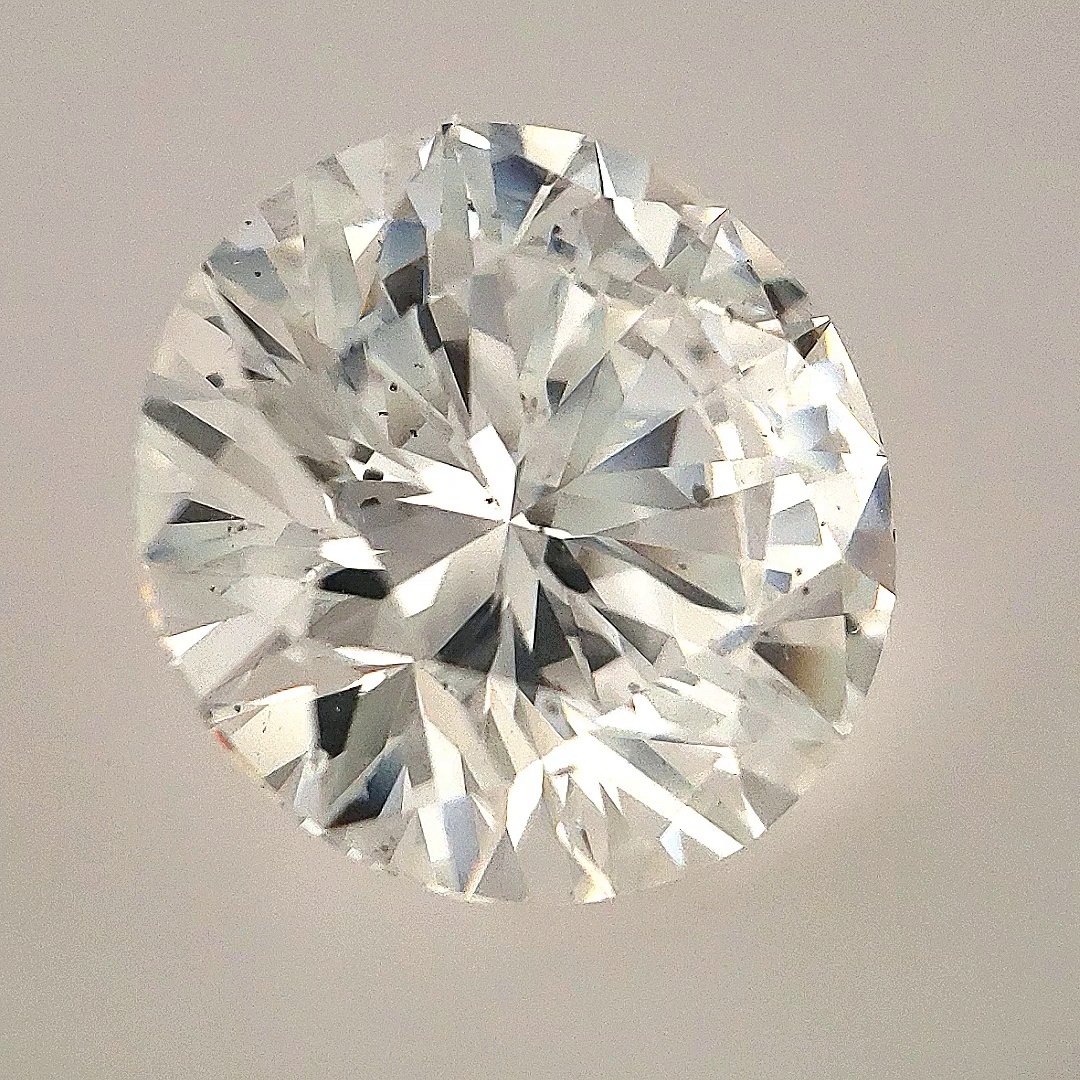 7.01ct E SI2 Rare Carat Ideal Cut Round Diamond