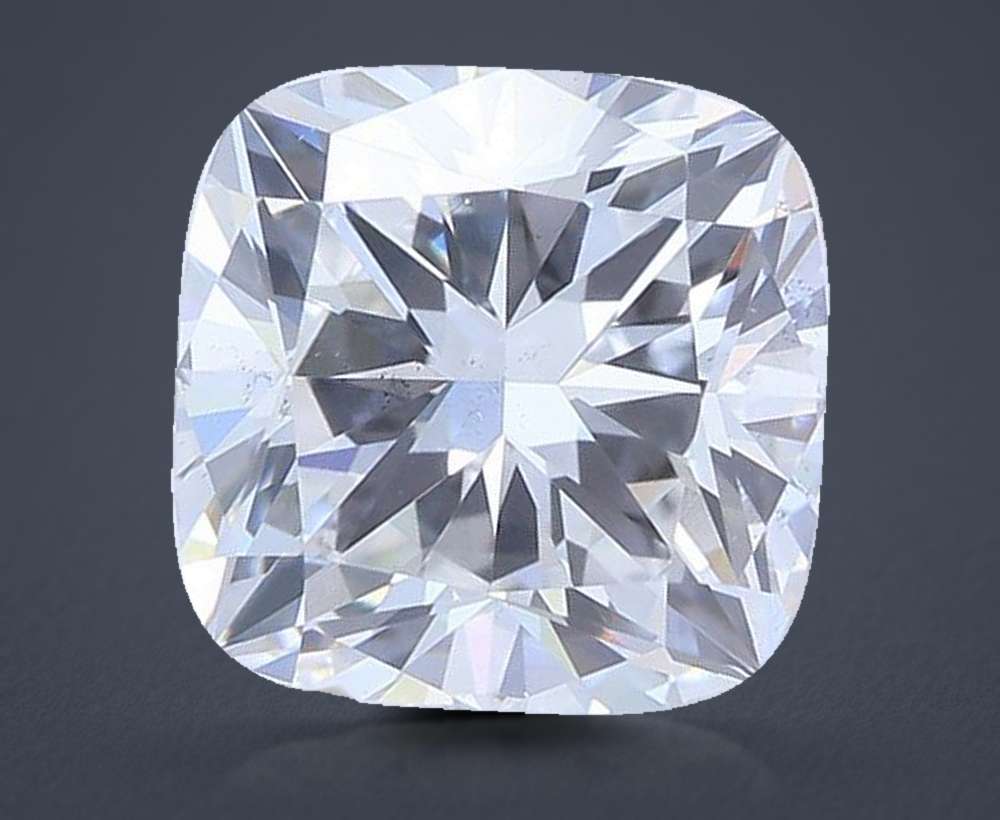 1.67 Carat Cushion Lab Diamond