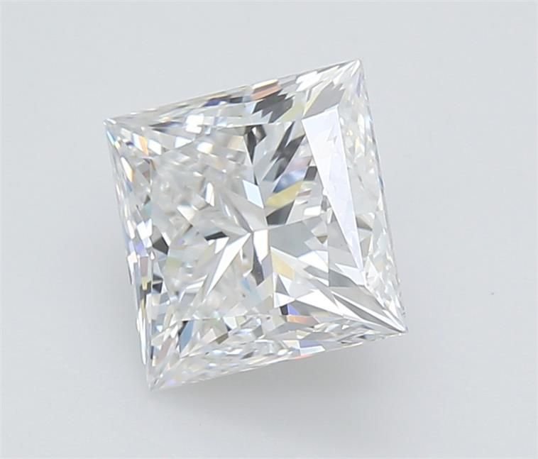 2.30ct E VS1 Rare Carat Ideal Cut Princess Lab Grown Diamond