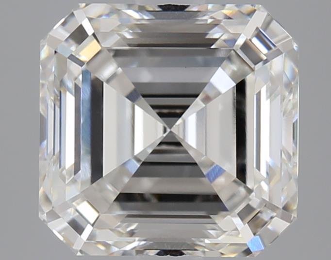 3.99ct F VVS2 Rare Carat Ideal Cut Asscher Lab Grown Diamond