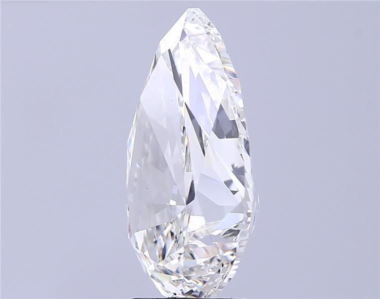 7.08ct G VS2 Rare Carat Ideal Cut Pear Lab Grown Diamond