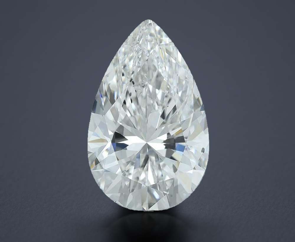 4.01 Carat Pear Lab Diamond