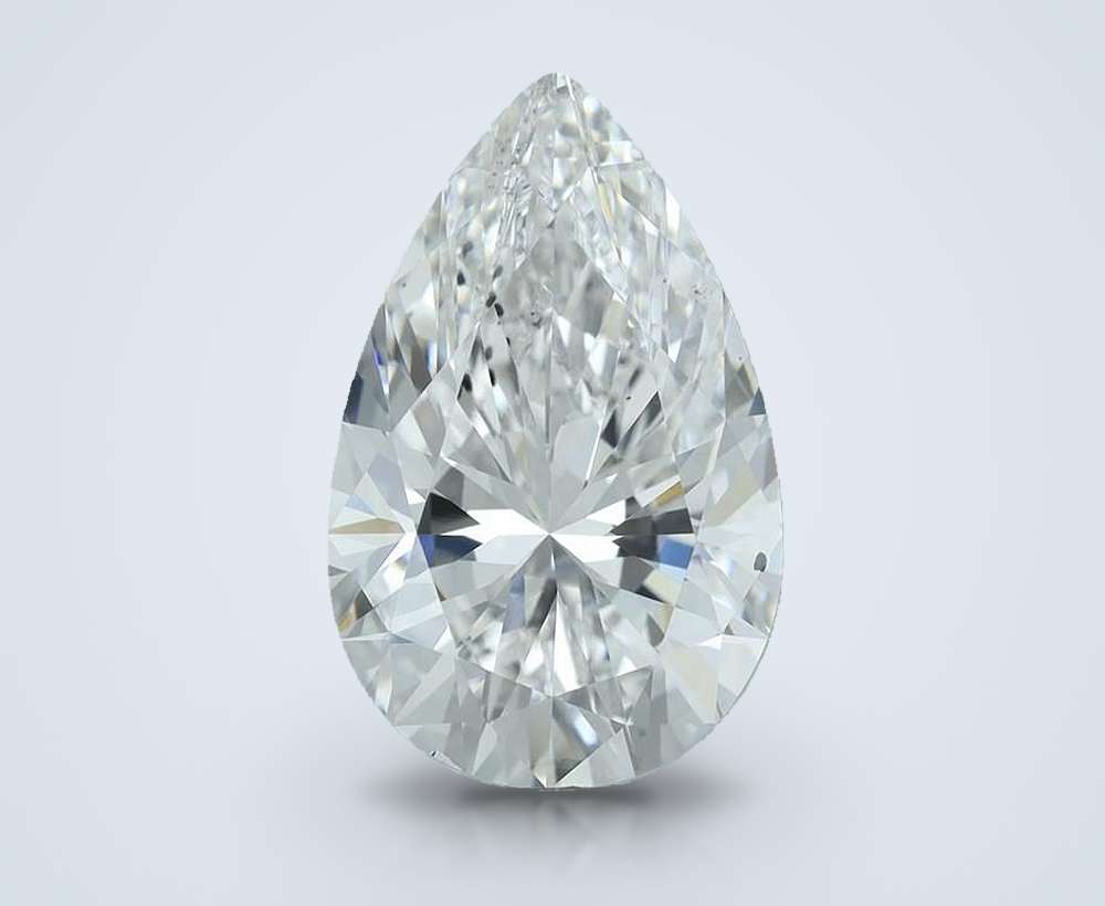 4.01 Carat Pear Lab Diamond
