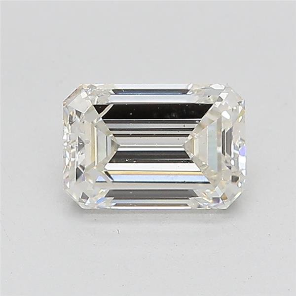 1.00ct G SI2 Rare Carat Ideal Cut Emerald Lab Grown Diamond