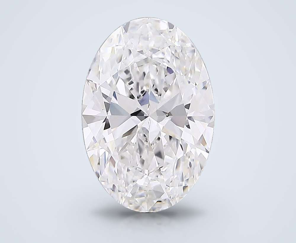 9.01 Carat Oval Lab Diamond