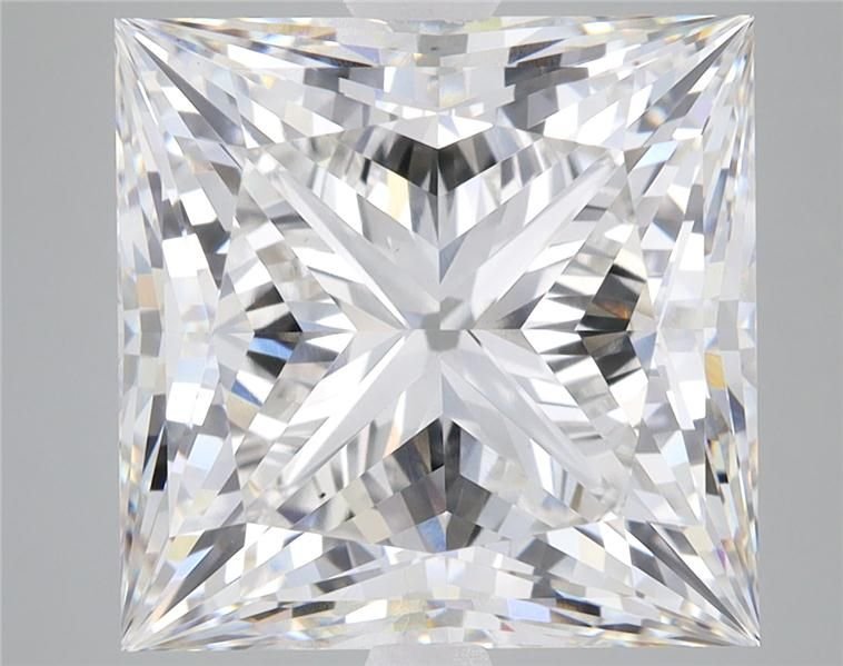 10.09ct F VS1 Rare Carat Ideal Cut Princess Lab Grown Diamond