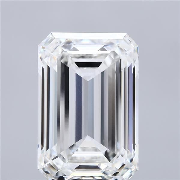 20.06ct G VVS2 Very Good Cut Emerald Lab Grown Diamond