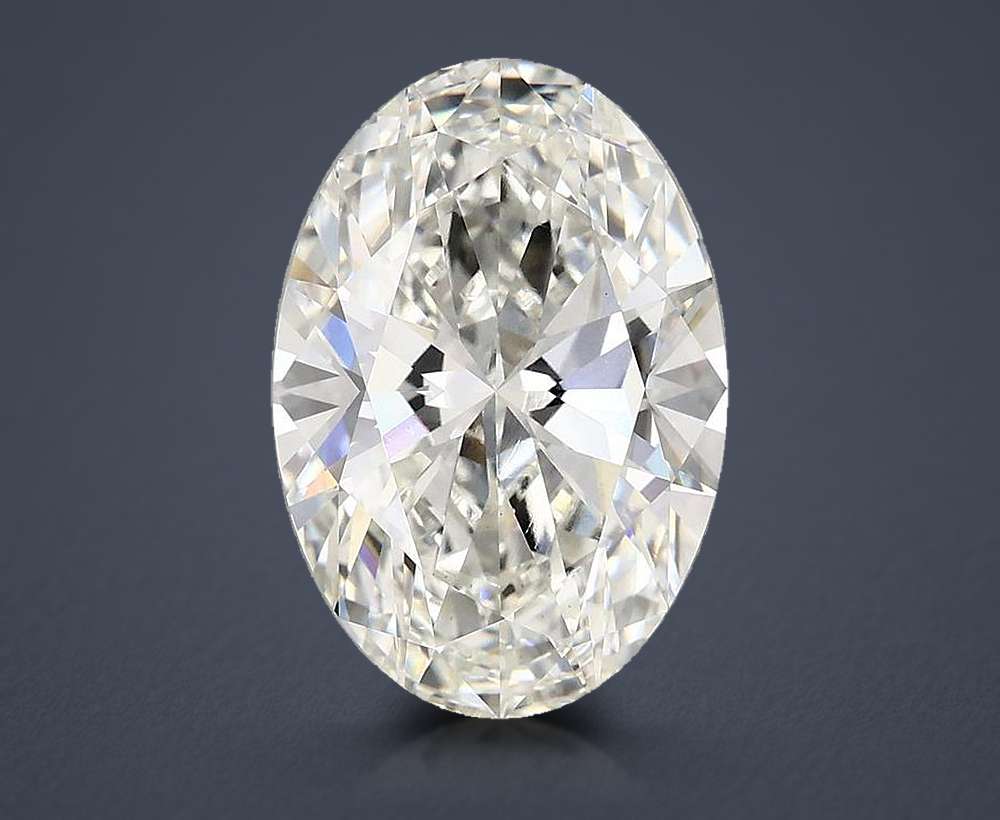 4.81 Carat Oval Lab Diamond