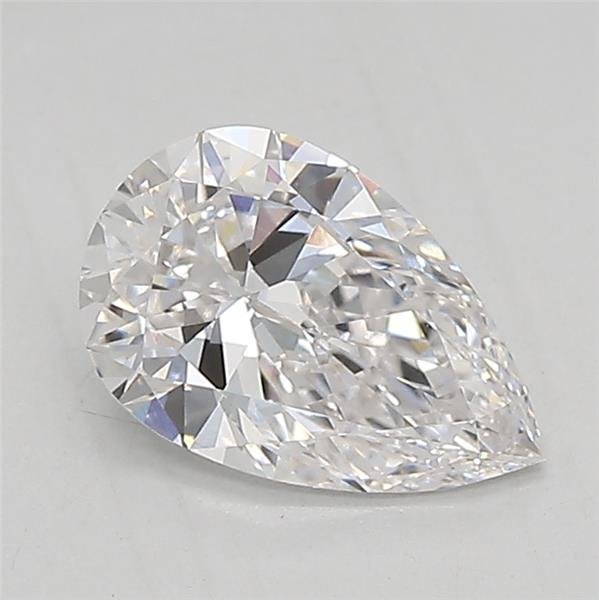 0.91ct E VVS2 Rare Carat Ideal Cut Pear Lab Grown Diamond