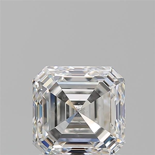 1.52ct G SI1 Rare Carat Ideal Cut Asscher Diamond