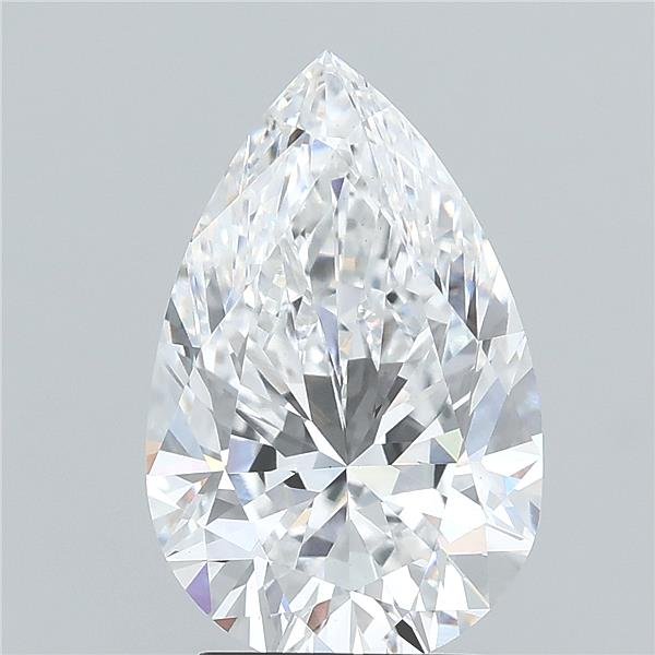 3.08 Carat Pear Lab Diamond
