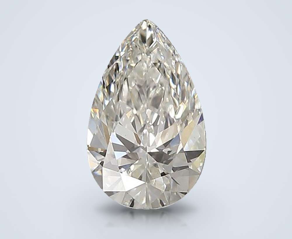 1.44 Carat Pear Lab Diamond