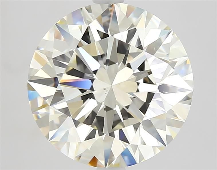 4.04ct I VS2 Rare Carat Ideal Cut Round Diamond