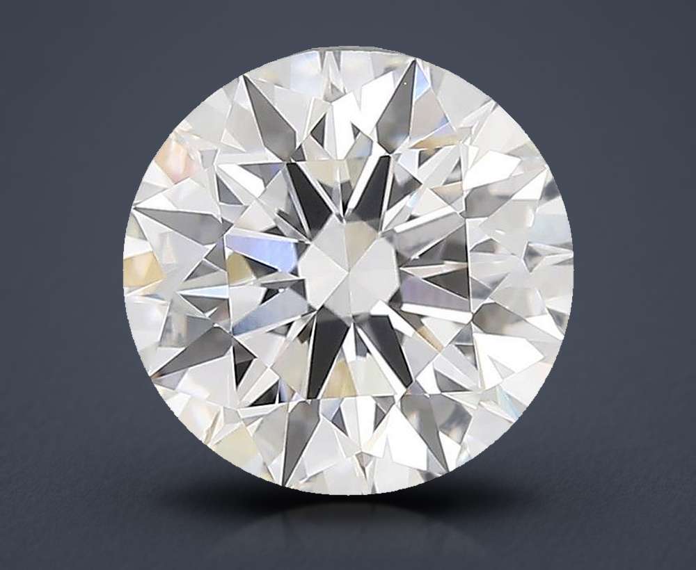 3.09 Carat Round Lab Diamond