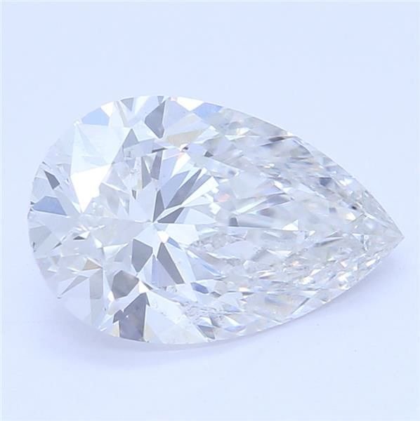 1.07ct F SI1 Rare Carat Ideal Cut Pear Lab Grown Diamond