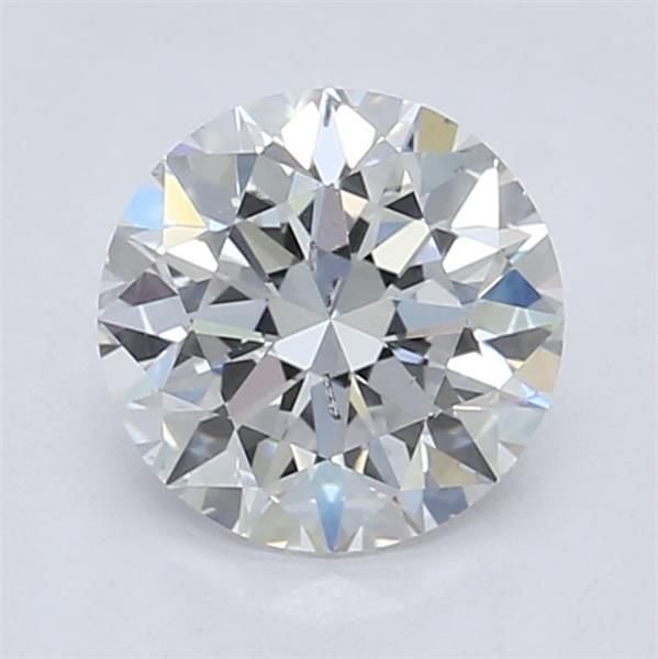 1.80ct D SI2 Excellent Cut Round Lab Grown Diamond