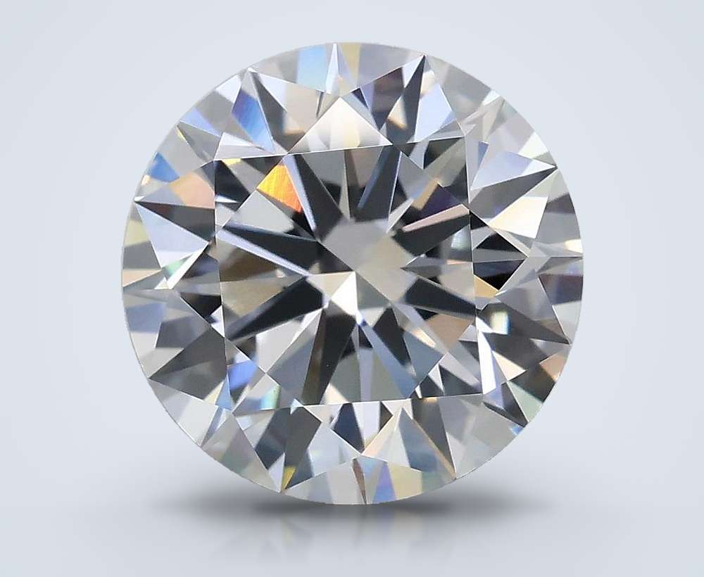 3.71 Carat Round Lab Diamond