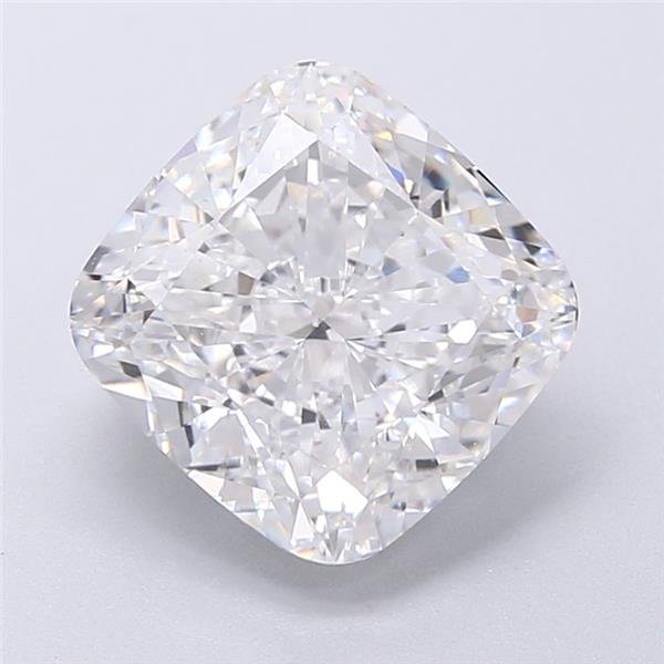 4.06ct E VS1 Rare Carat Ideal Cut Cushion Lab Grown Diamond