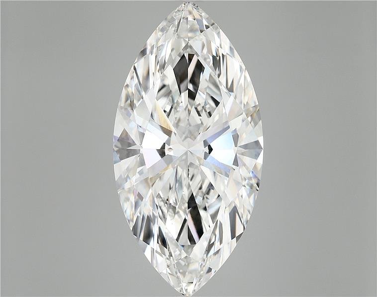 11.04ct F VVS2 Rare Carat Ideal Cut Marquise Lab Grown Diamond