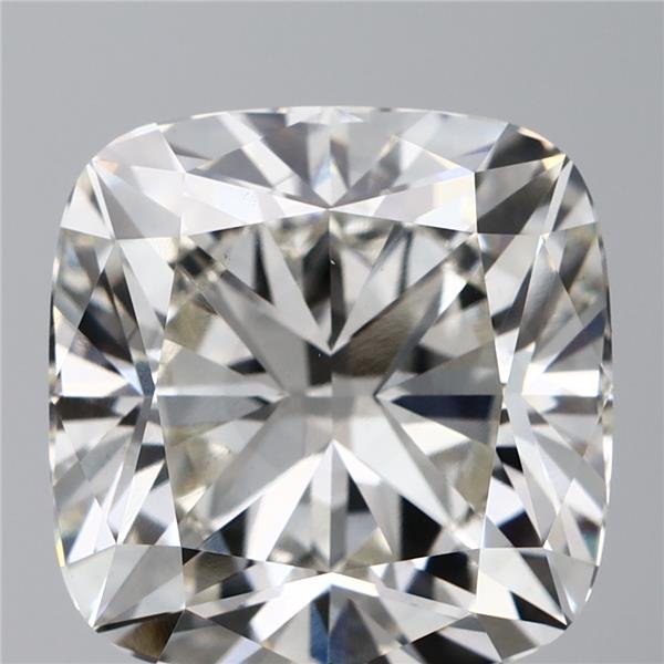 5.47ct H VS2 Rare Carat Ideal Cut Cushion Lab Grown Diamond