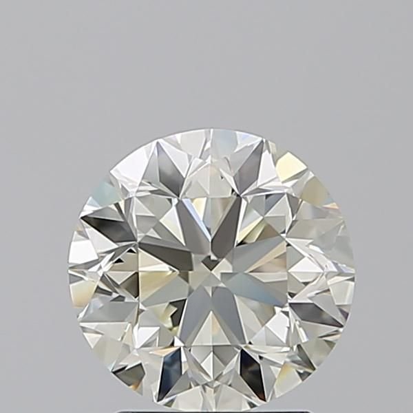 2.01ct K IF Very Good Cut Round Diamond