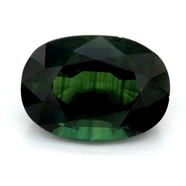 2.13 Carat Green Oval Sapphire