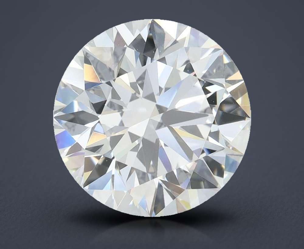 3.70 Carat Round Lab Diamond