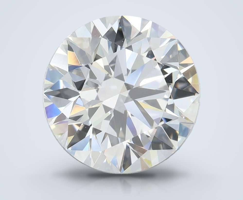 3.70 Carat Round Lab Diamond