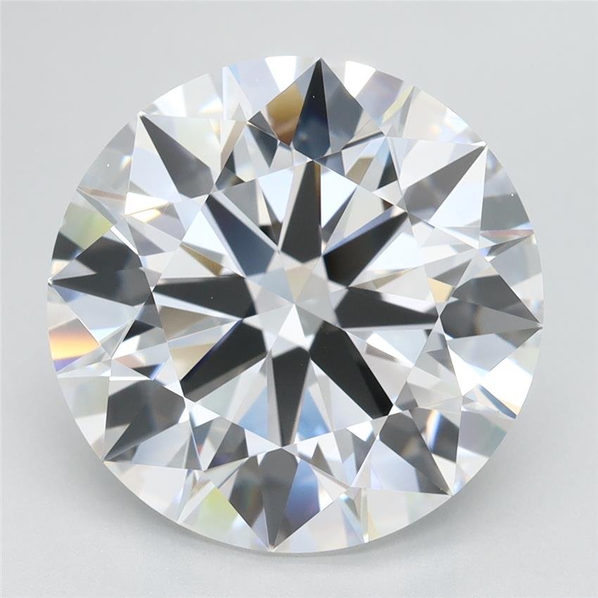 7.03ct E VVS1 Rare Carat Ideal Cut Round Lab Grown Diamond