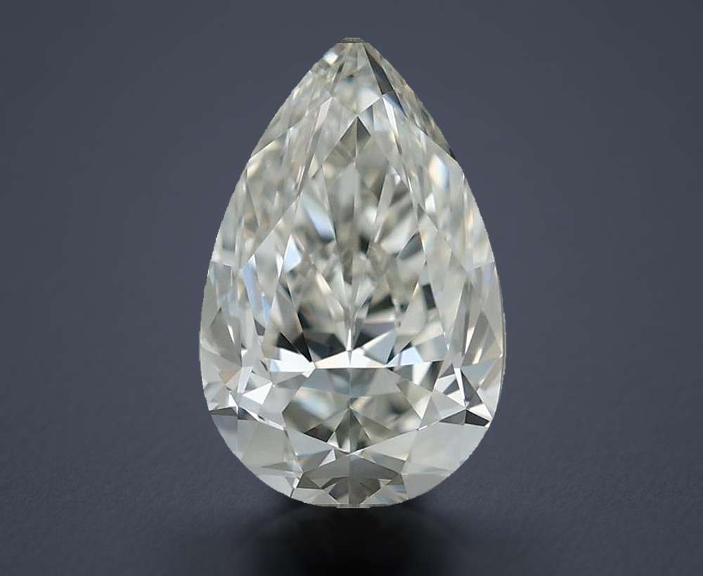 0.50 Carat Pear Natural Diamond