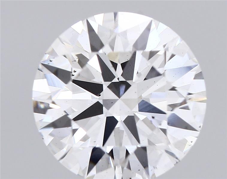 6.10ct E SI1 Rare Carat Ideal Cut Round Lab Grown Diamond