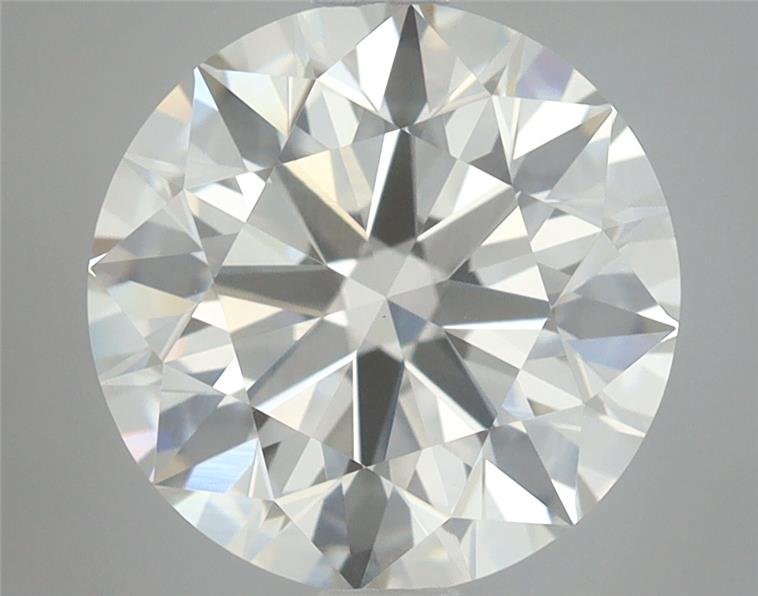 3.14ct I VVS2 Rare Carat Ideal Cut Round Lab Grown Diamond