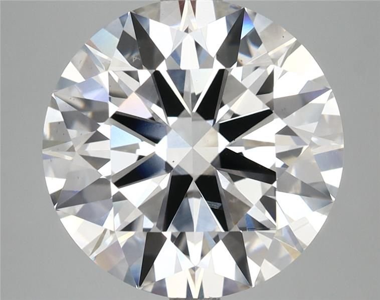 6.01 Carat Round Lab Diamond