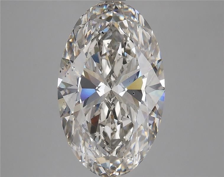 5.11ct I VS2 Rare Carat Ideal Cut Oval Lab Grown Diamond