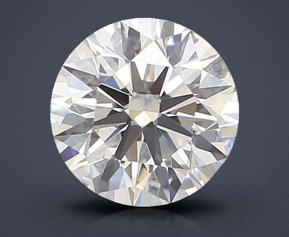 0.57 Carat Round Natural Diamond