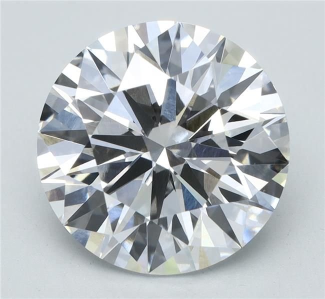 3.91ct F VVS1 Rare Carat Ideal Cut Round Lab Grown Diamond