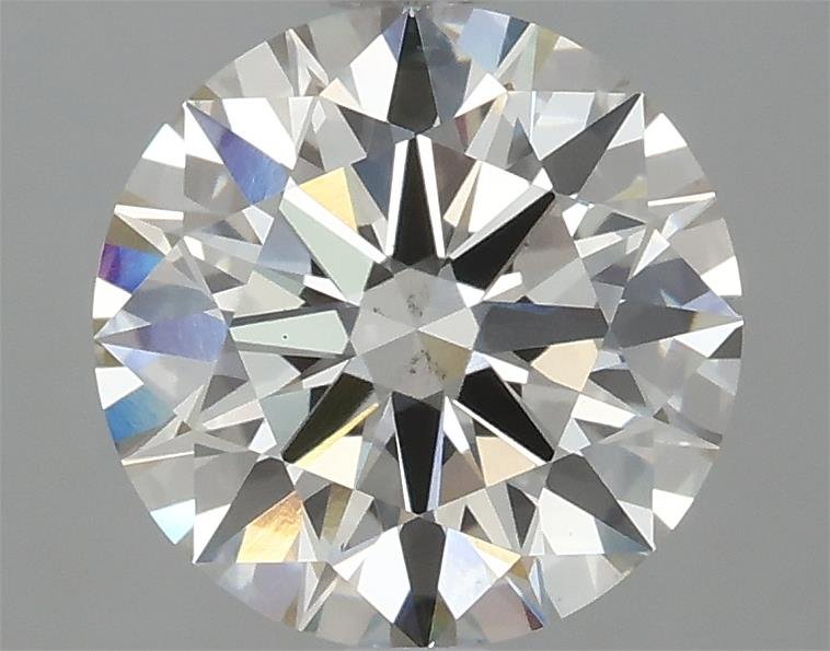 2.66ct H VS2 Rare Carat Ideal Cut Round Lab Grown Diamond