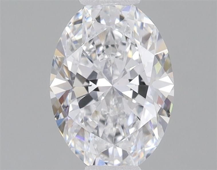 0.86ct F VS1 Rare Carat Ideal Cut Oval Lab Grown Diamond