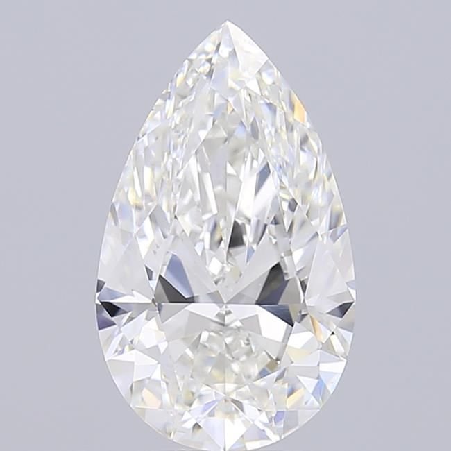5.00 Carat Pear Lab Diamond