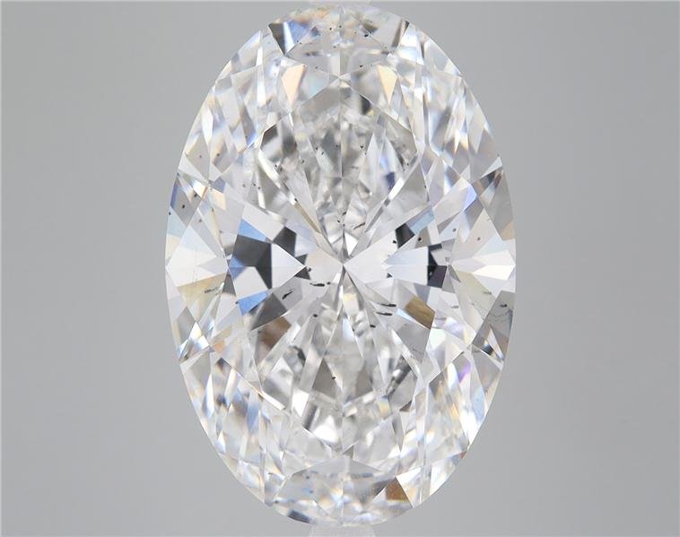 10.66ct F SI1 Rare Carat Ideal Cut Oval Lab Grown Diamond