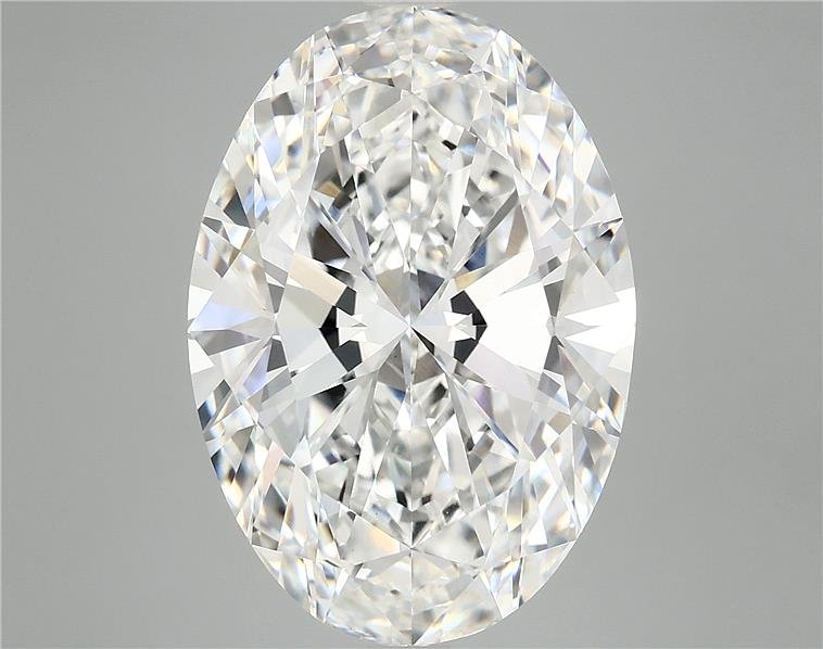 10.55ct F VVS2 Rare Carat Ideal Cut Oval Lab Grown Diamond