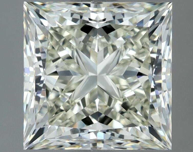 2.52ct K VVS2 Rare Carat Ideal Cut Princess Diamond